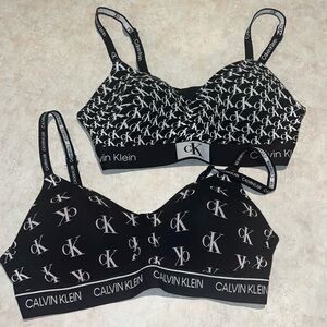 Set of 2 Calvin Klein bras
